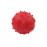 Интерактивна топка за кучета, с място за лакомства PET NOVA, червена, 6.5 см.